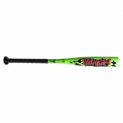 Franklin Venom 1100 Green Aluminum Alloy Baseball Bat 26 in. 4 pk