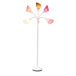 Simple Designs 67 in. Multicolor Floor Lamp