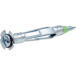 HILLMAN 1/8 in. D X 1/8 LS in. L Steel Pan Head Drive Wall Anchors 20 pc