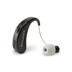 Walker's 22 dB Plastic Behind-the-Ear Hearing Enhancer Black 1 pair
