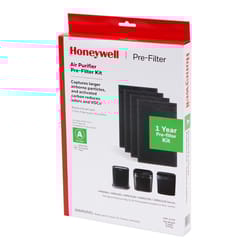 Honeywell 10.7 in. H X 0.2 in. W Rectangular HEPA Carbon Pre-Filter 4 pk