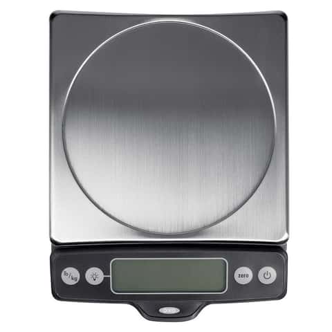  OXO Good Grips 11-Pound Stainless Steel Food Scale with  Pull-Out Display: Home & Kitchen