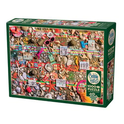 Cobble Hill Beach Scene Jigsaw Puzzle 1000 pc