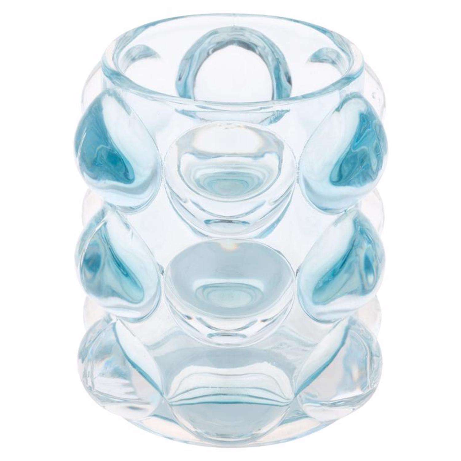 Karma Gifts Blue Lucia Hobnail Votive Candles Ace Hardware