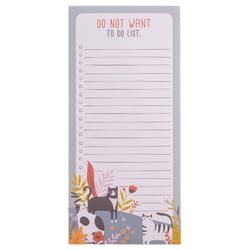 Karma 4 in. W X 8 in. L Purple Cat Note Pads