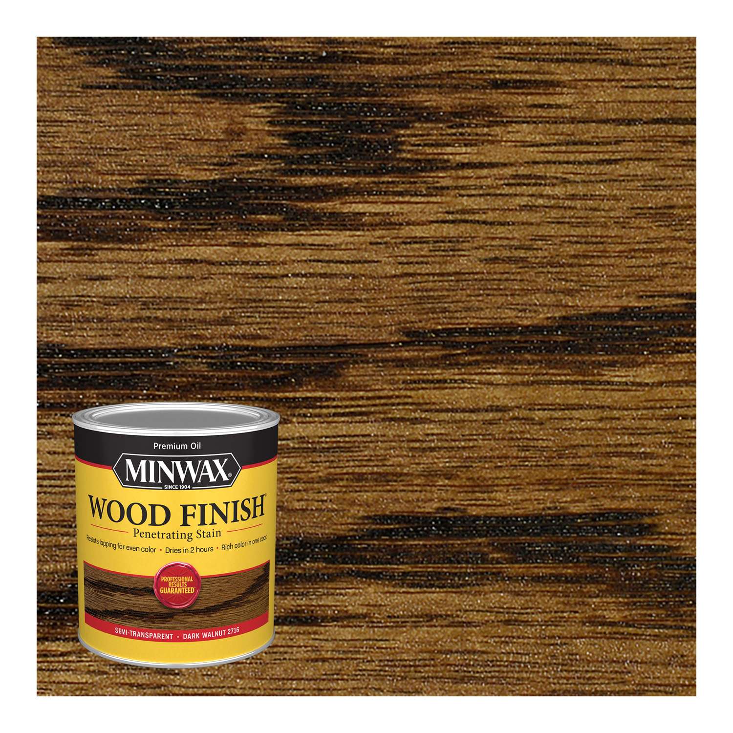 Minwax Wood Finish SemiTransparent Dark Walnut OilBased Stain 1 qt. Ace Hardware