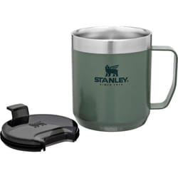 Stanley Classic 12 oz Legendary Hammertone Green BPA Free Insulated Mug