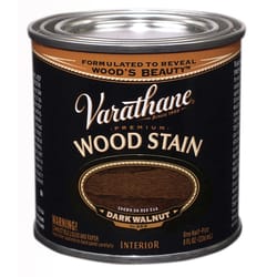 Varathane Premium Semi-Transparent Dark Walnut Oil-Based Urethane Modified Alkyd Wood Stain 0.5 pt