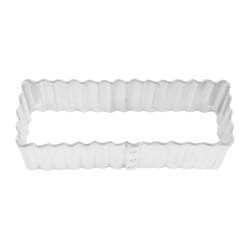 R&M International Corp International Corp 3 in. L Shortbread Cookie Cutter Silver 1 pc