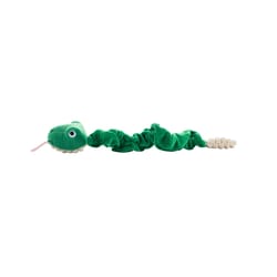 Pet Shop by Fringe Studio Green Plush Hisses and Kisses Dog Toy 1 pk