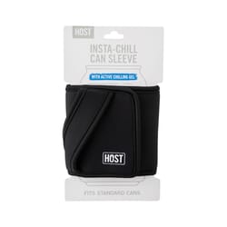 HOST 12 oz Black Neoprene Can Holder