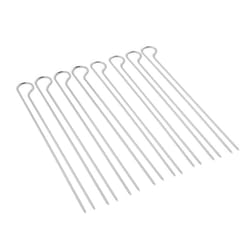 Weber Steel Skewer 13 in. L X 1.25 in. W 8 pc