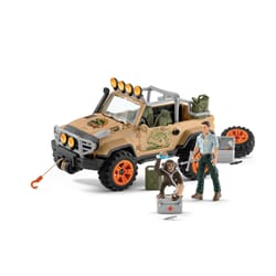Schleich Wild Life Off-Roader w/Rope Winch Toy Multicolored