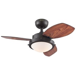 Westinghouse Wengue 30 in. Espresso Brown LED Indoor Ceiling Fan