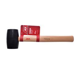 Ace 16 oz Mallet Rubber Head Hickory Handle