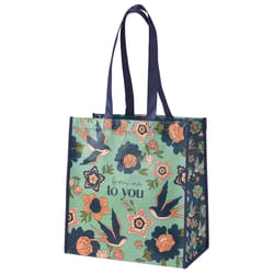 Karma 14 in. H X 8 in. W X 13 in. L Reusable Shopping Bag