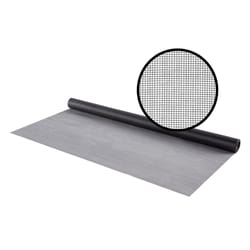 M-D BUILDING PRODUCTS Charcoal Fiberglass Door and Window Screen 36 in. W X 25 ft. L 1 pk