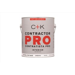 C+K Contractor Pro Flat Tint Base Neutral Base Paint Interior 1 gal