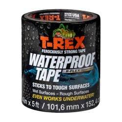T-Rex 4 in. W X 5 yd L Black Waterproof Repair Tape