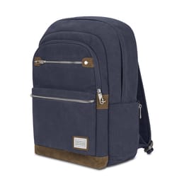 Travelon Blue Heritage Backpack 18 in. H X 12.5 in. W