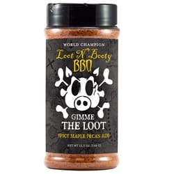 Loot N Booty Maple Pecan BBQ Rub 12.5 oz
