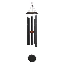 Shenandoah Melodies Black Aluminum 42 in. Wind Chime