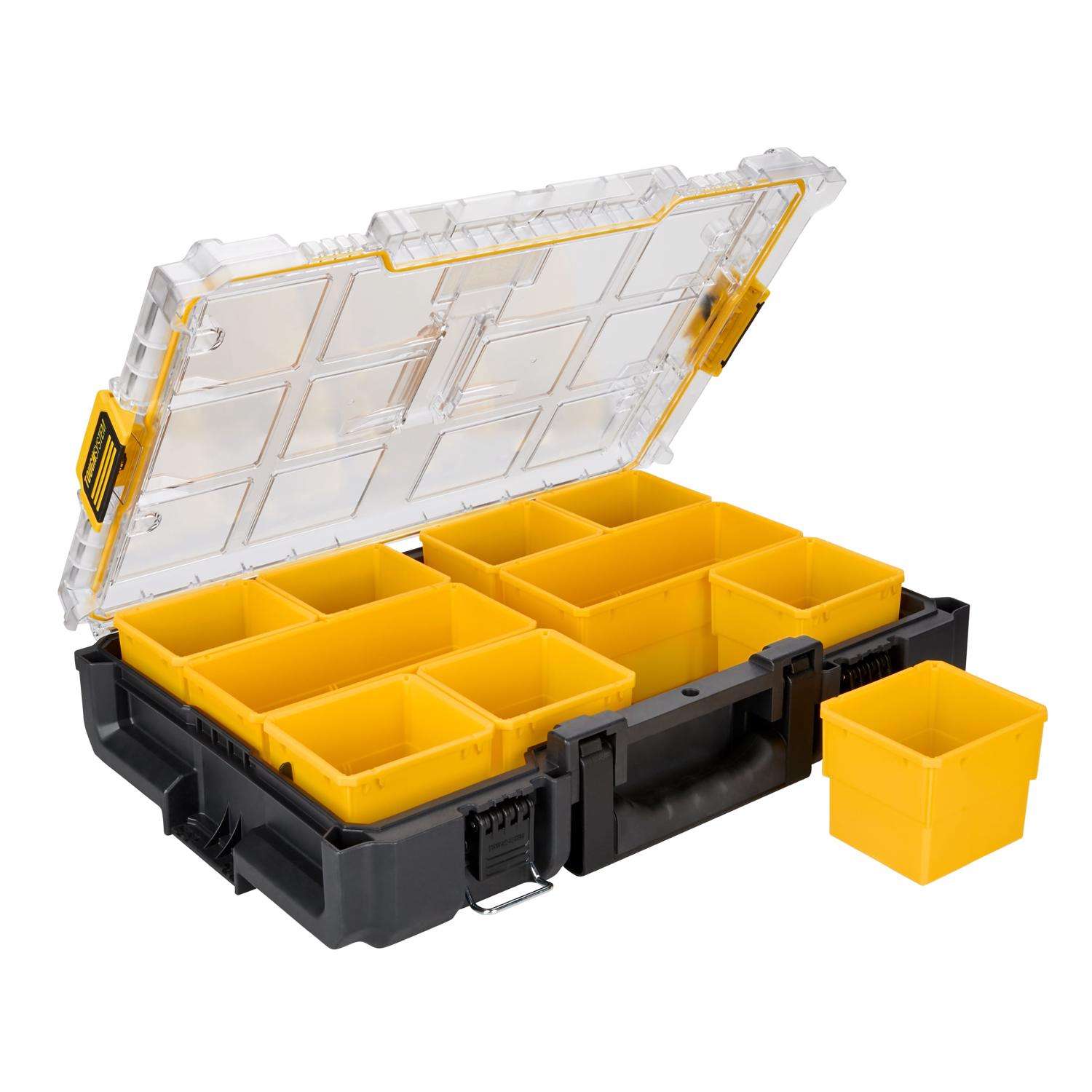 DeWalt ToughSystem 2.0 14.75 in. Extra Large Tool Box 110 cu in  Black/Yellow - Ace Hardware