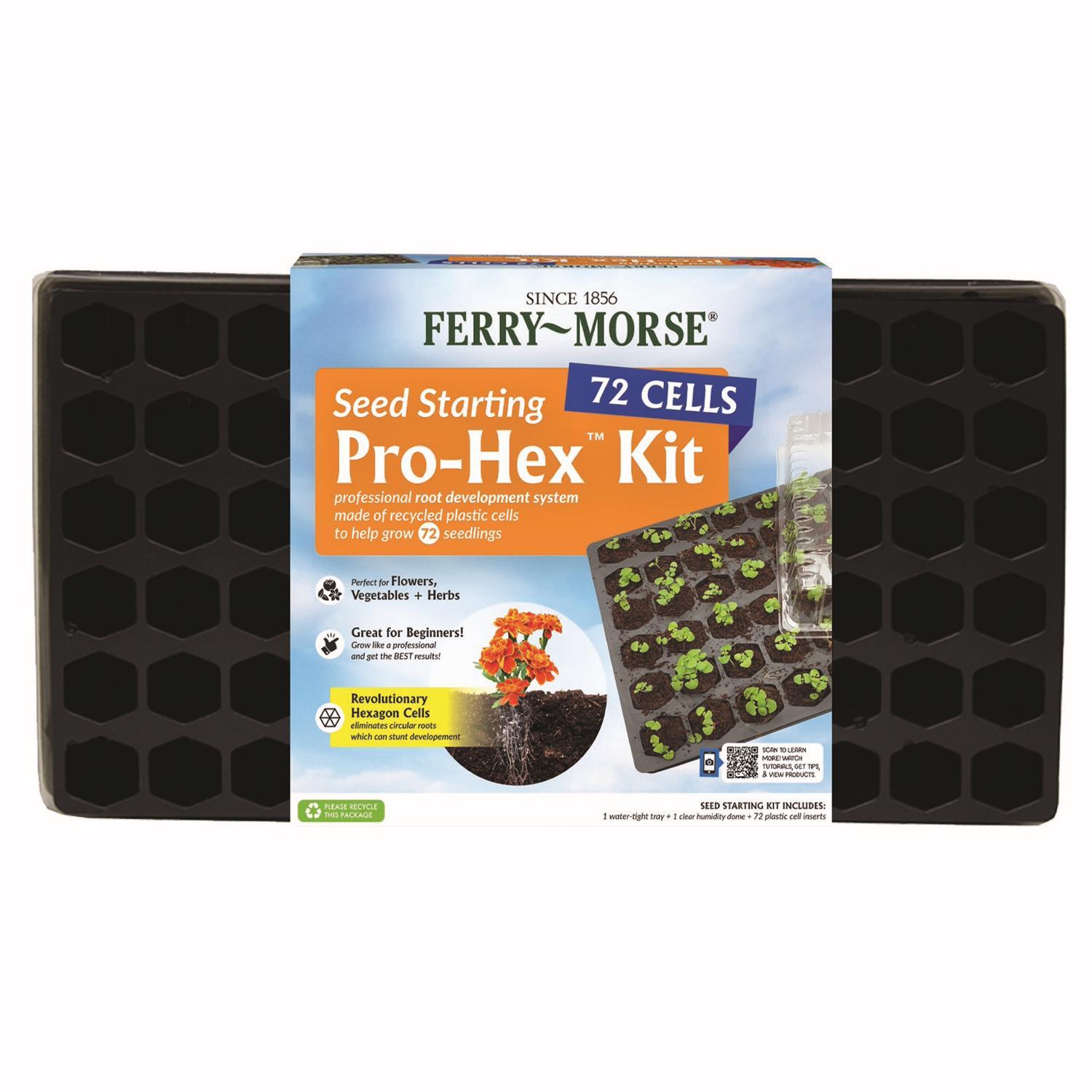 Ferry-Morse Pro-Hex 2.25 in. H X 1.5 in. W X 1.5 in. L Seed Starter Tray 1 pk