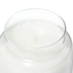 Yankee Candle White Clean Cotton Scent Original Candle Jar 22 oz