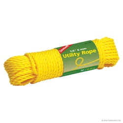 Coghlan's asdf 50 ft. L Yellow Braided Polypropylene Rope