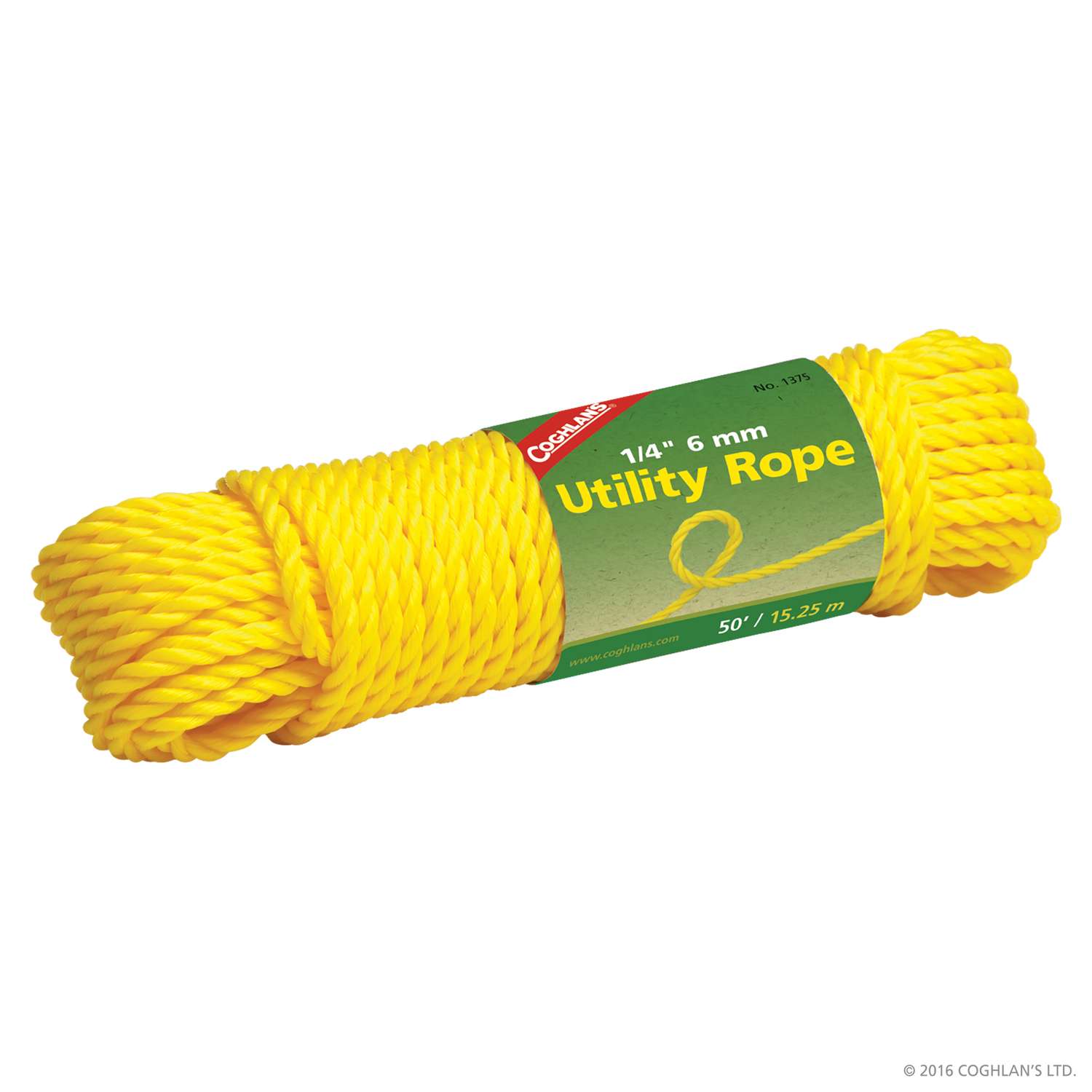 Coghlan's asdf 50 ft. L Yellow Braided Polypropylene Rope Ace Hardware