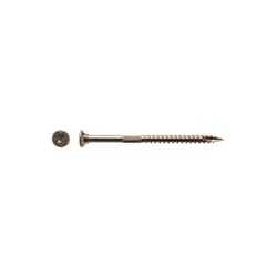 Big Timber No. 9 X 2-3/4 in. L Star Yellow Zinc Deep Wood Screws 2000 pk