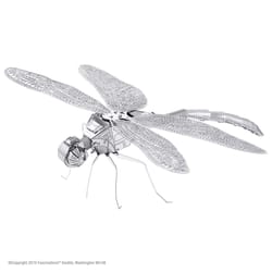 Fascinations Metal Earth Dragonfly 3D Model Kit Silver
