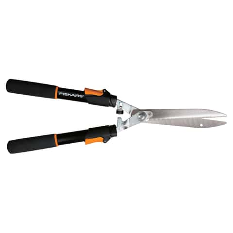 Fiskars 10 in. Steel Serrated Hedge Shears - Ace Hardware