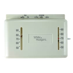 White Rodgers Heating and Cooling Lever Thermostat