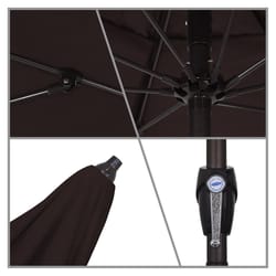 California Umbrella 9 ft. Tiltable Mocha Market Umbrella