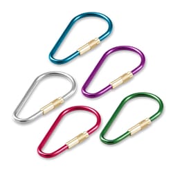 Lucky Line Aluminum Assorted Oval Key Ring