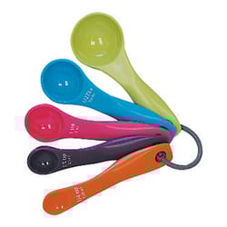 R&M International Corp Polypropylene Assorted Measuring Spoon Set