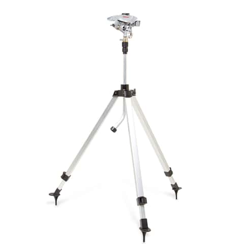 Orbit Brass Impact Sprinkler on Tripod Sprinkler Base at Tractor Supply Co.