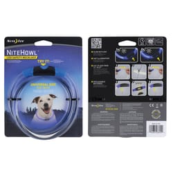 Nite Ize NiteHowl Blue Plastic Dog Collar