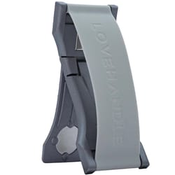 LoveHandle Silver Solid Cell Phone Grip For All Mobile Devices