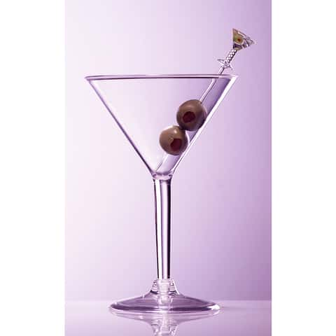 8 oz. Clear Martini Glasses