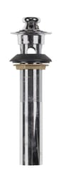 BK Products 1-1/4 in. Chrome Brass Lift Plug and Drain