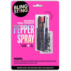 Blingsting Gray Plastic Pepper Spray