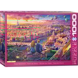 Eurographics Paris Rooftop Jigsaw Puzzle Multicolored 1000 pc