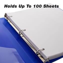 Bazic Products 1/2 in. W X 9.53 in. L 3-Ring Assorted Presentation View Binder