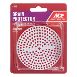 Ace 3 in. D Chrome Aluminum Sink Drain Protector