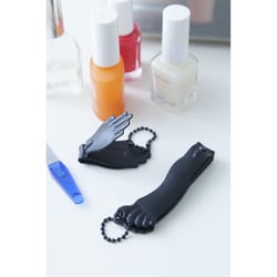 KIKKERLAND Black Nail Clippers 2 pk