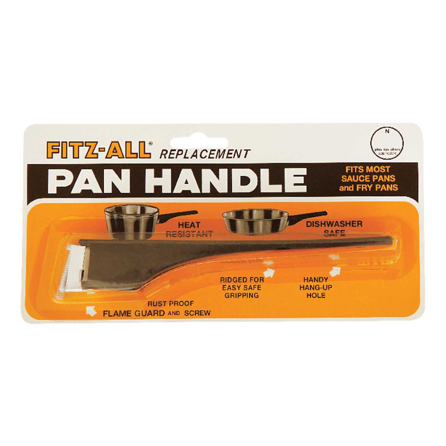 TOPS Plastic Replacement Pan Handle Black Ace Hardware
