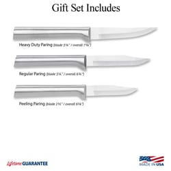 Rada Cutlery Stainless Steel Paring Knife Set 3 pc